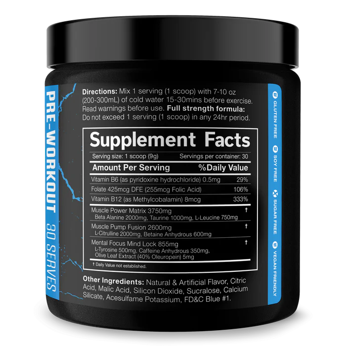 The Shadow Pre-Workout by JNX 30 SERVINGS