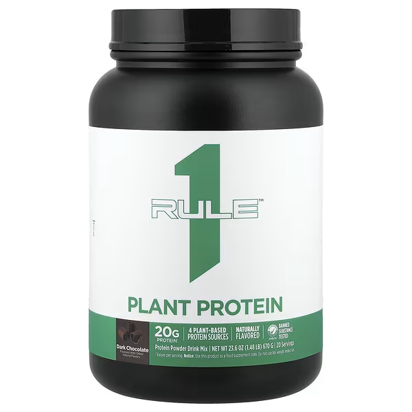 Rule One Plant Protein – 100% Plant-Based Protein Powder