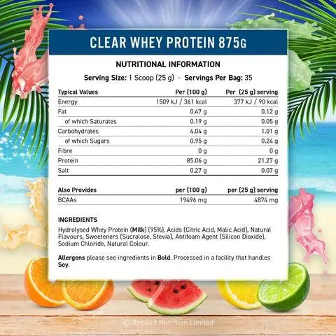 CLEAR WHEY BY APPLIED NUTRITION