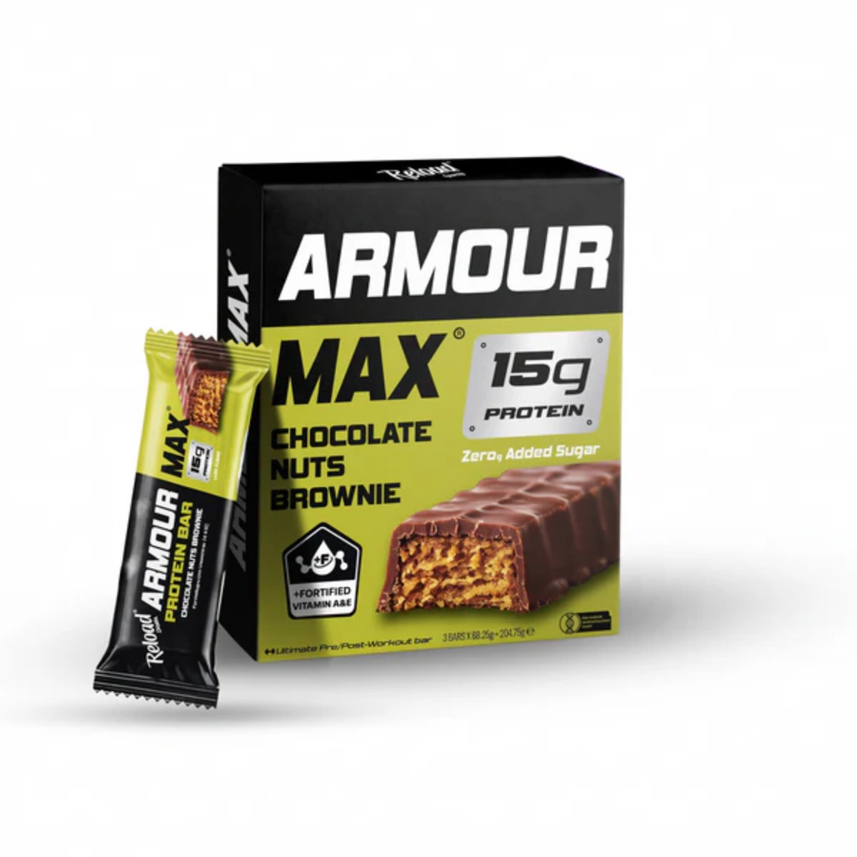 Protein Bar – Armour Max Chocolate Nuts Brownie