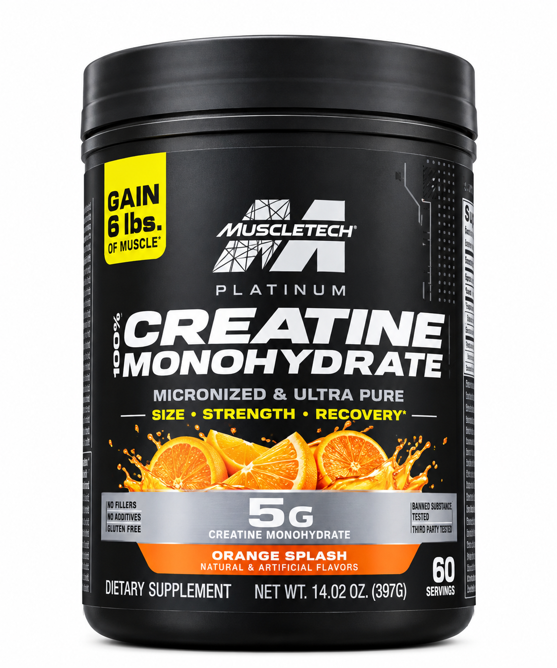 MuscleTech Platinum Creatine Monohydrate Flavoured – 60 Servings