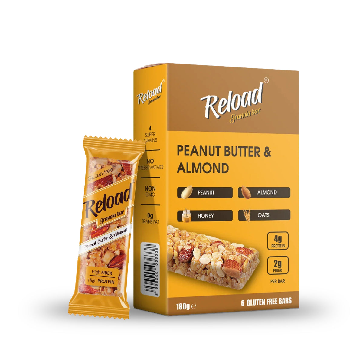 Granola Bars Peanut Butter & Almond