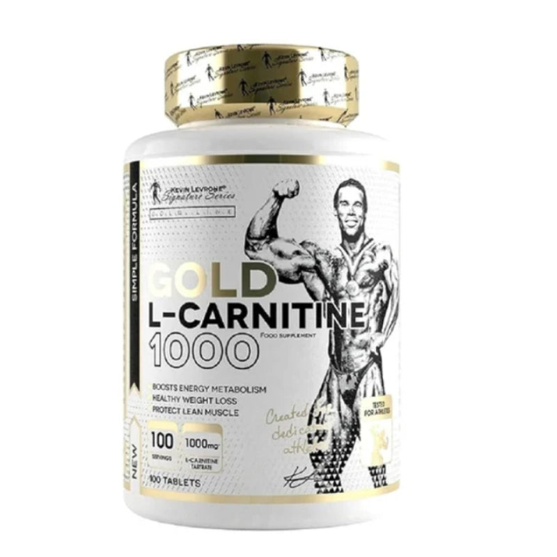 Gold L-Carnitine 1000 – 100 Tablets | Boost Energy Metabolism & Support Healthy Weight Loss | Protect Lean Muscle