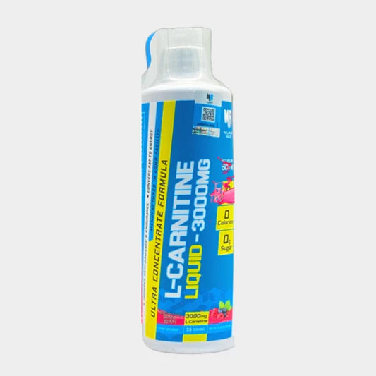 Muscle Rulz L-Carnitine Liquid 3000mg – Fat Burner & Energy Booster (500ml)