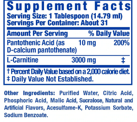L-CARNITINE 3000 BY RONNIE COLEMAN