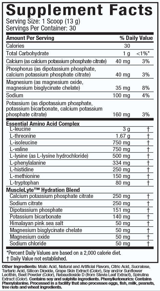 100% EAA+ BY MUSCLETECH
